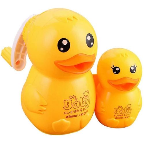 Taille-Crayon Manuel  Manivelle Combinaison Mre Canard Et Bb Canards Crayon Taille-Crayon Pour St
