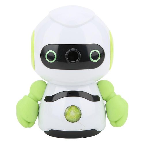 Taille-Crayon Manuel Vert Robot Forme Abs Papeterie En Plastique Fournitures Scolaires
