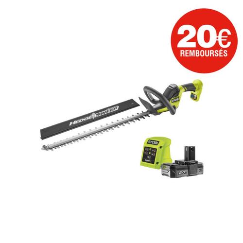 Taille-Haies Ryobi 18v One+ - 1 Batterie 2.0ah - 1 Chargeur - Ry18ht55a-120