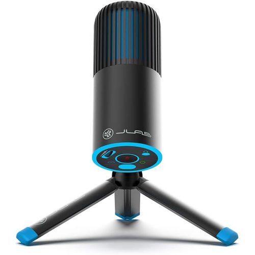 Talk GO Microphone USB Plug & Play avec USB-C, 2 Diagrammes Directionnels, Contrle du Volume et Coupure Rapide du Son - Micro pour Streaming, Gaming, Jeux Vidos en Ligne et Podcasting
