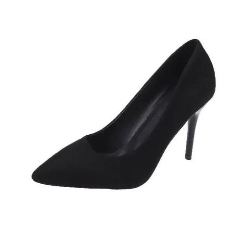 Talons Aiguilles Pointus Noirs Pour Femmes,Chaussures Simples Professionnelles,Chaussures De Mariage lgantes,Avantages,Automne 2023 - 38