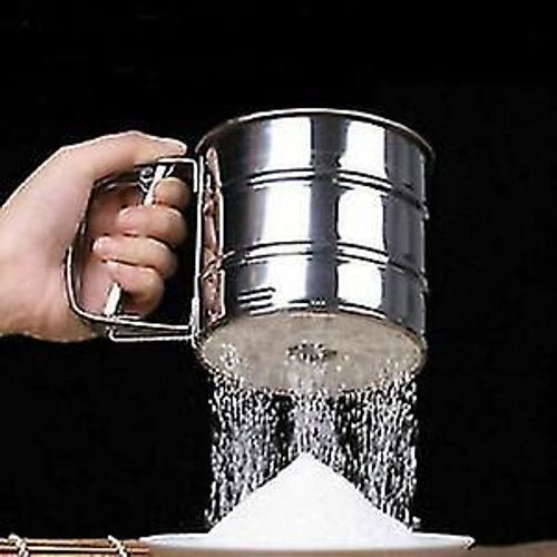 Tamis à Farine, Tamis Manuel En Acier Inoxydable Pour Farine Tamis Farine Durable