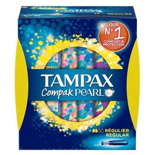 Tampax Compak Pearl Rgulier 8 Tampons