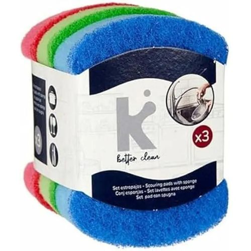 Tampons  Rcurer - Bigbuy Home - Multicolore - Dimensions 38 X 16 X 23 Cm - Lot De 3 Pices