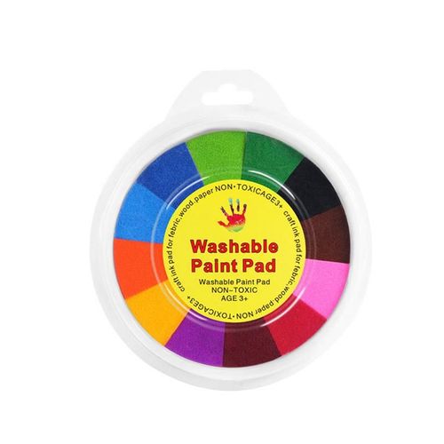 Kit Peinture Au Doigt Enfant Sécuritaire - 7 Couleurs Lavables Pour Créativité