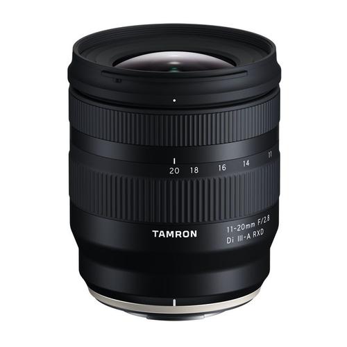 Objectif hybride Tamron 11-20 mm f/2,8 Di III A RXD pour Fuji X