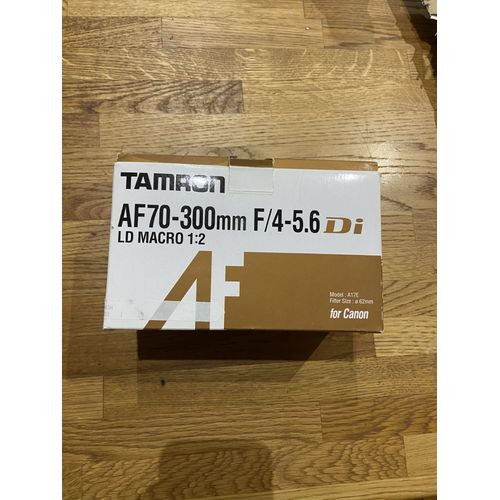 TAMRON - OBJECTIF AF 70-300MM F/4-5,6 DI LD MACRO 1/2 NIKON