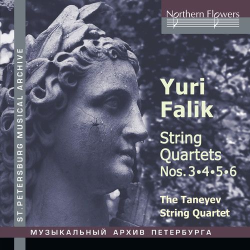 Taneyev String Quart - Falik / String Quartets No 3 4 5 & 6 [Cd] - Taneyev String Quartet