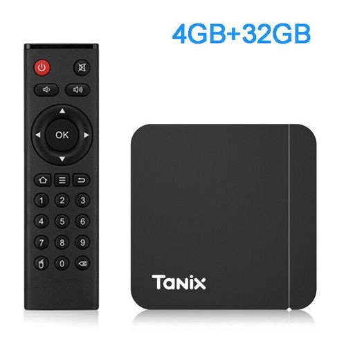 Tanix W2 Android 11 TV Box Amlogic S905W2 2G/16G AV1 BT TVBOX 2.4G & 5G double Wifi 4K HD dcodeur 4G/64G lecteur multimdia - Type 4G32G TV BOX #A