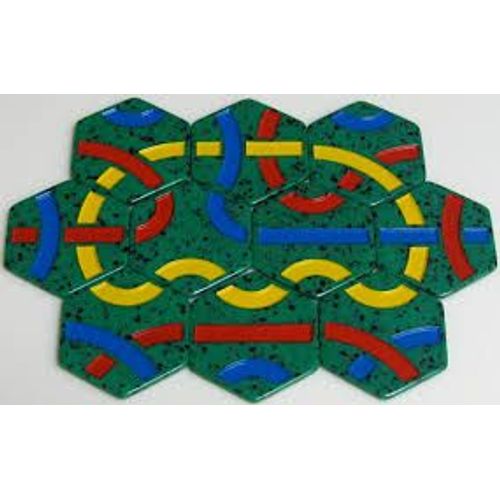 Tantrix solutions 10 tiles