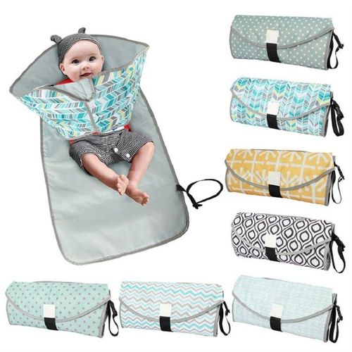 Tapis  Langer Multifonction 3 En 1 Pour Nouveau-N, Accessoire Portable Pour La Sieste Pour Bb, Coussins  Langer Pour Voyage En Plein Air, Sac  Couches