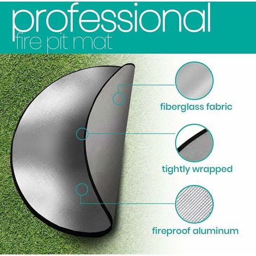 Plaque De Protection Sol Pour Poêles 79 X 79 Cm Noire Carrée Acier