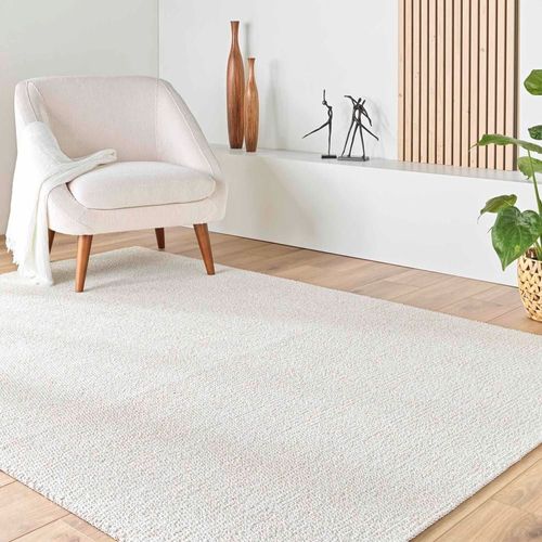 Tapis Beige Bouclette Lavable 160x230cm