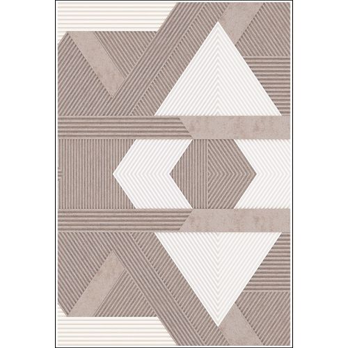 Tapis Coton Beige 80 X 150 Cm