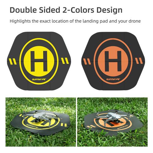 Tapis D'Atterrissage Pliable Pour Drone Dji Mavic Pro Air 2/2s, Tapis De Stationnement Pour Dji Mini 2 Mavic 2 Air Spark Phantom 3 4 Fimi X8 Se