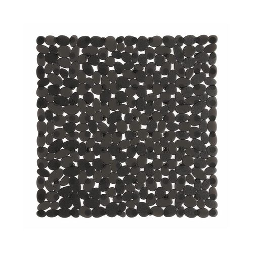 Tapis De Bain Antidrapant En Galets 53 X 53 Cm - Pvc Antidrapant Avec 144 Ventouses, Facile  Nettoyer, Dimensions Personnalisables