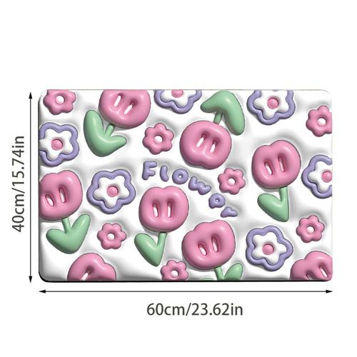 Tapis De Bain En Mousse  Mmoire De Forme 3d, Super Absorption D'eau, Lavable En Machine, Doux, Absorbant,  Schage Rapide