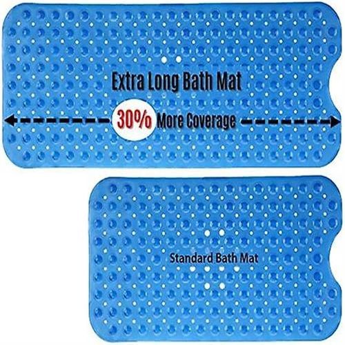 Tapis De Bain Extra Large Lavable En Machine Avec Ventouses Pour Plus De Scurit Et De Confort - 30 % De Couverture En Plus !