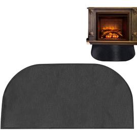 Tapis de Protection anti-feu pour cheminée, résistant au feu, antidérapant,  latéral, pour salon