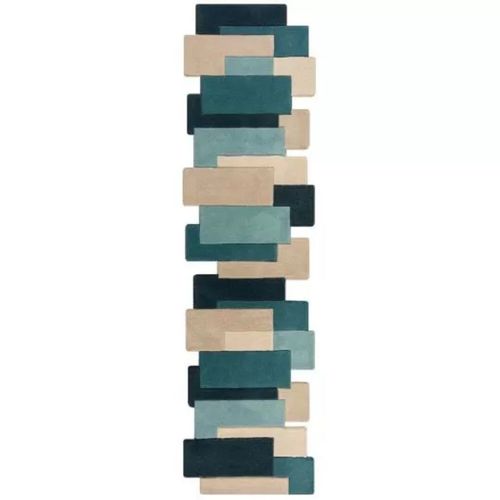 Tapis De Couloir Moderne Pure Laine Arty