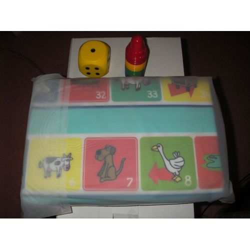 Tapis De Jeu Gant Rversible: 2 Jeux En 1. Un Ct 