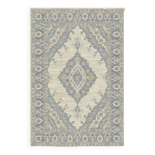 Tapis De Maison Moderne  Motifs Bleu
