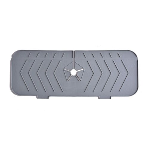 Tapis De Robinet Pour Évier De Cuisine, U Forme Diatomite Sechage Rapide Protecteur Devier Super Absorbant Garde Declaboussures Sans Glissement Pour Cuisine Salle De Bain Blanc6010cm 89992875