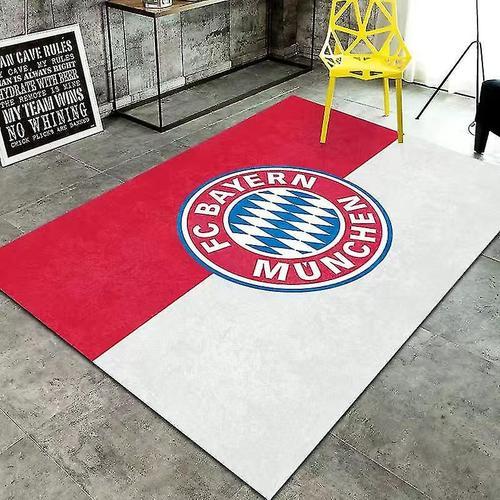 Tapis De Sol AntidRapant Avec Logo De L'Quipe De Football, 80x120cm, Pour Porte, Bayern, Adapt  La Chambre  Coucher, IntRieure Et ExtRieure