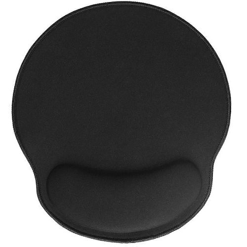 Tapis de souris avec coussin en gel - 26x23cm Tapis de souris ergonomique avec bords cousus Tapis de souris avec repose-main pour la douceur