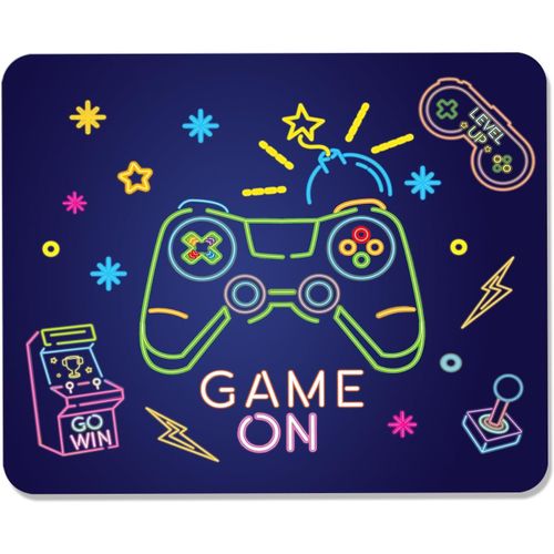 Tapis de souris de qualit suprieure avec coutures durables et base en caoutchouc antidrapante, 24 cm x 20 cm x 0,3 mm, tapis de souris pour ordinateur portable, bureau et maison, dmarrag.[F831]