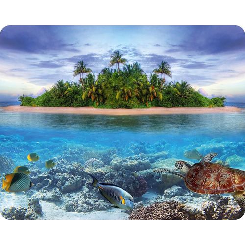 Tapis de Souris de Vacances (24 x 19 cm) en Caoutchouc spcial extrmement rsistant  la dchirure avec Une Face infrieure Fortement adhsive pour Une Tenue optimale.[F430]