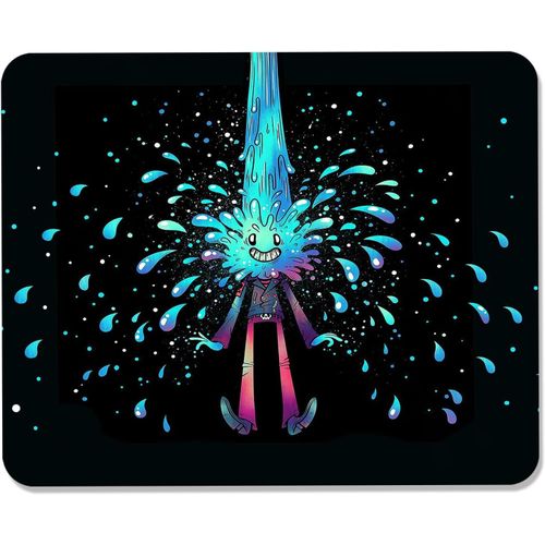 Tapis de Souris Mousepad de Bureau 240 x 200 x 3 mm,Tapis de Souris Gaming Petit Tapis de Souris - Tapis de Souris avec Base en Caoutchouc antidrapante -Petit Monstre.[F695]