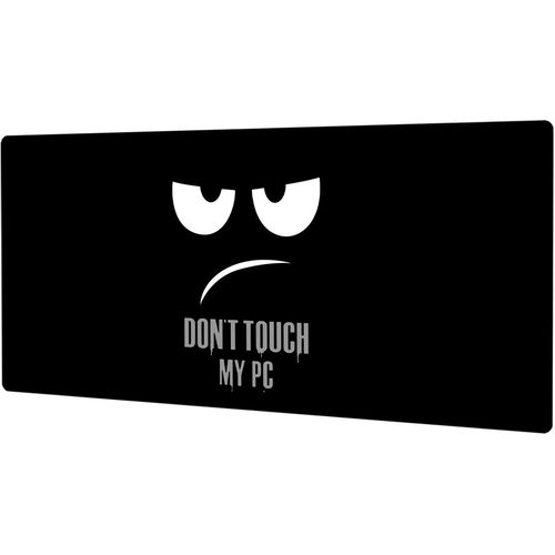 Tapis de Souris Mousepad de Bureau 900 x 400 x 3 mm,Tapis de Souris Extra Large et Long Tapis de Souris XXL - Tapis de Souris  Base de Caoutchouc antidrapant -Don't Touch.[F706]