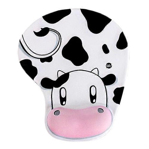 Tapis de souris Vache Mousse  mmoire de forme antidrapante Confort Poignet Support Souris