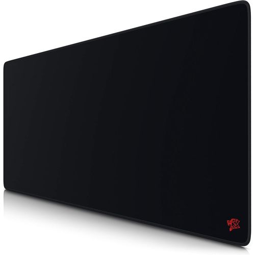 Tapis de Souris XXL Speed Gaming Noir 900 x 400 mm XXL Tapis de Souris-sous-Main de Table-Grande Taille-Amliore la prcision et la Vitesse-Noir Ultra-Rapide