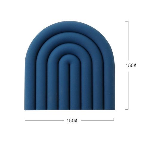Tapis De Table En Silicone Arc-En-Ciel, Sous-Verres, Plats Chauds, Support De Pot, Napperon, Supports Polyvalents Pour La Cuisine, Coussins De Casserole Rsistants  La Chaleur