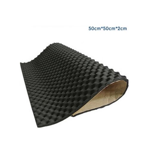 Tapis Isolant En Coton Insonorisant For Voiture, Absorption Acoustique Du Son De Studio Automobile, Mousse Ondule Rsistante  La Chaleur (Color : Size A)