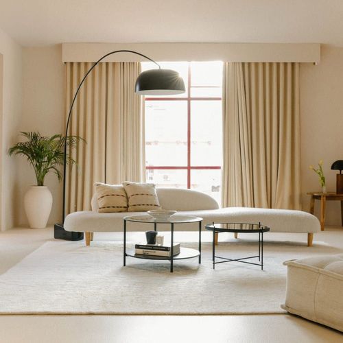 Tapis Lavable En Laine Natural 300x340