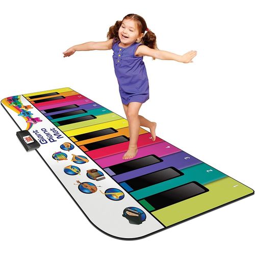 Tapis Piano Gant XXL : Tapis de danse et bote  musique pour Enfants en un - Jouet pour enfants  partir de 4 ans