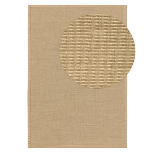 Tapis Poil Ras Sisal Sana Crme 300x400 Cm - Tapis Poil Court Design Moderne Pour Salon
