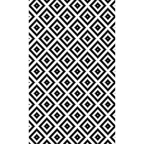 Tapis Polyester Noir 80 X 150 Cm