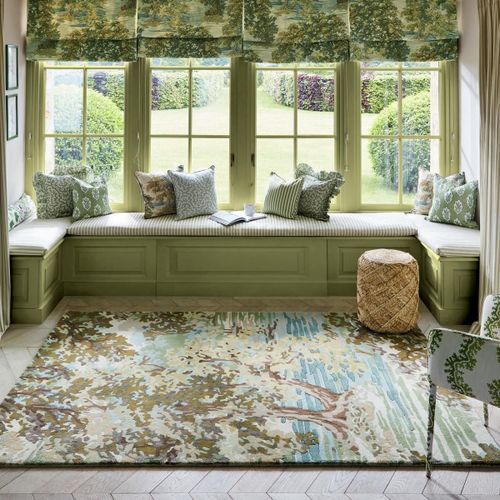 Tapis Salon 160x230 Ancient Canopy Vert