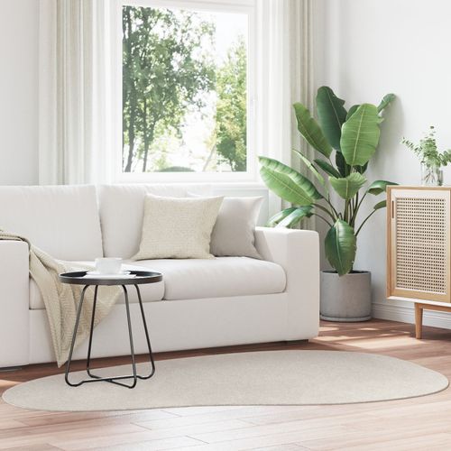 Tapis Vidaxl Sable Coton 140 X 200 Cm Tapis D'aire Forme D'onde