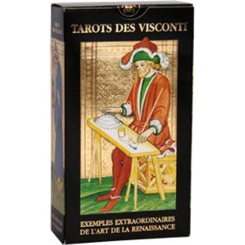 Tarot Des Visconti - 78 Cartes Or + Livret Explicatif (I Tarocchi Dei Visconti)