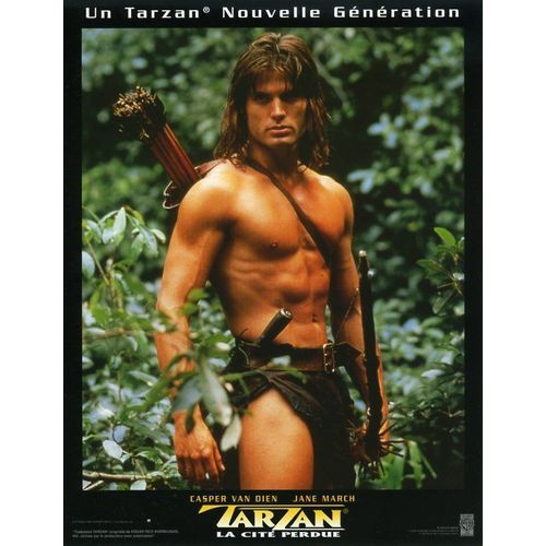 Tarzan Et La Cit Perdue - Tarzan And The Lost City : Jeu De 8 Photos D'exploitation Cinmatographique - Format 21x27.5 Cm - De Carl Schenkel Avec Casper Van Dien, Jane March, Steven Waddington - 1998
