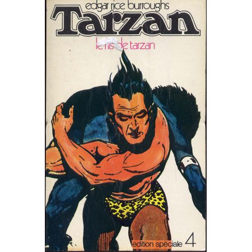 Tarzan - Le Fils De Tarzan - Couverture De Burne Hogarth - dition Spciale - N4   de edgar rice burroughs  Format Broch 