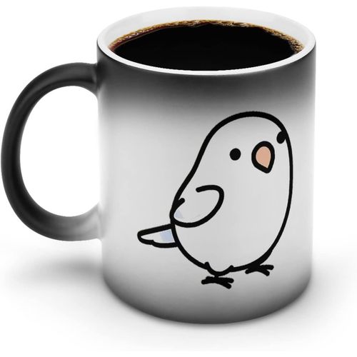 Tasse  Changement De Couleur Color Perroquet Ara Tasse  Caf Tasse Thermos Vaisselle En Cramique Rsistant  La Chaleur Et Au Froid Mignon  La Mode Cadeau Mignon 330 Ml