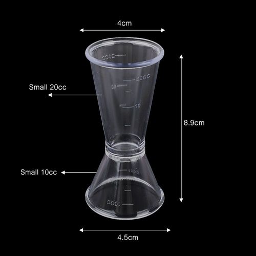 Tasse  Mesurer Transparente En Rsine, 40/10cc, Shaker  Vin Et Cocktail, Tasse  Once, Jigger, Articles De Bar Et De Cuisine, Fournitures De Ix
