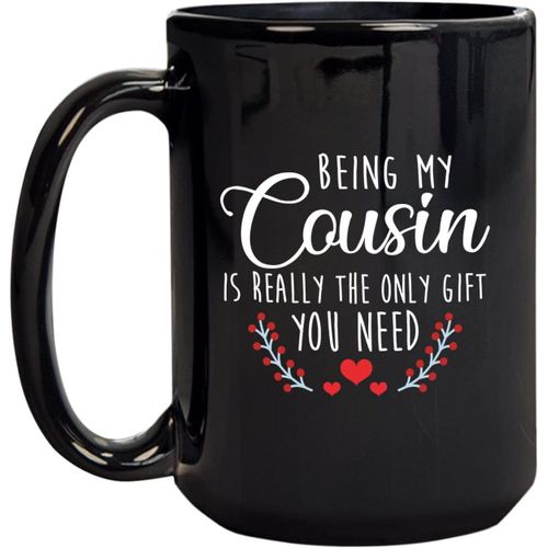 Tasse A The Being My Cousin, Tasse A The En Ceramique, Tasse A Chocolat Chaud, Adaptee A La Maison Et Au Bureau 330ml