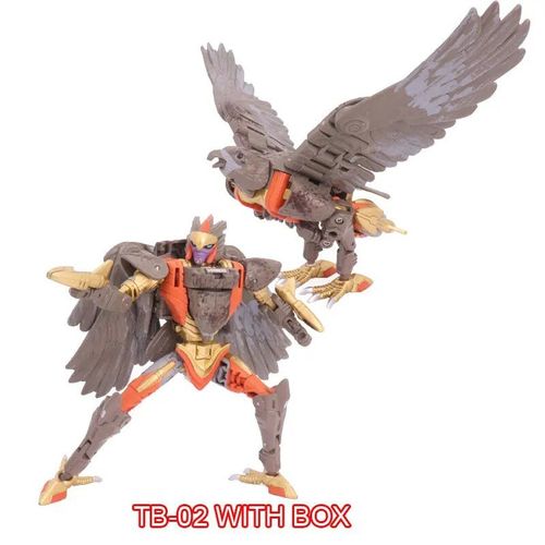 Tb-02 Avec Bote - Transformation Beast Wars Transmetal Gorilla Ko Version Agrandie Kingdom Bw Op Commander Figure D'action